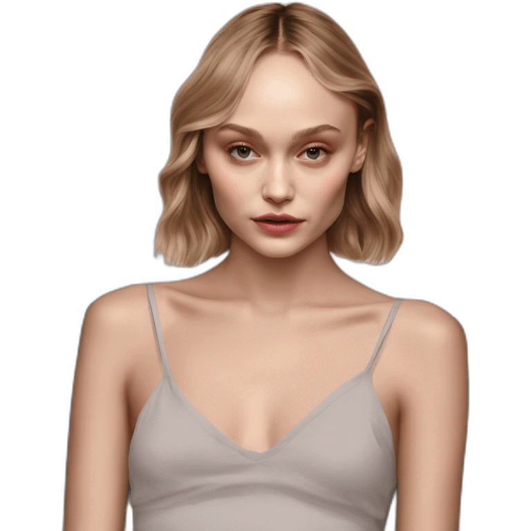 Lily-Rose depp emoji