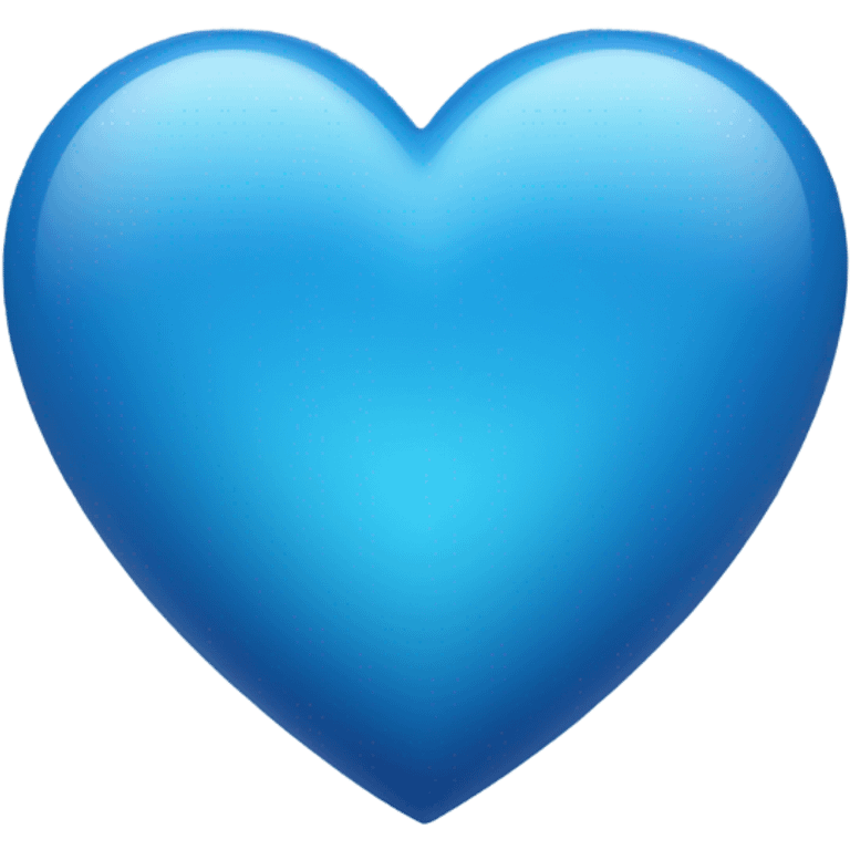 Blue heart emoji