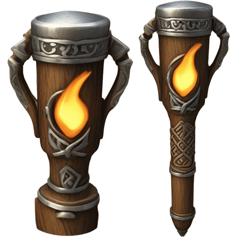 Pathfinder torch emoji