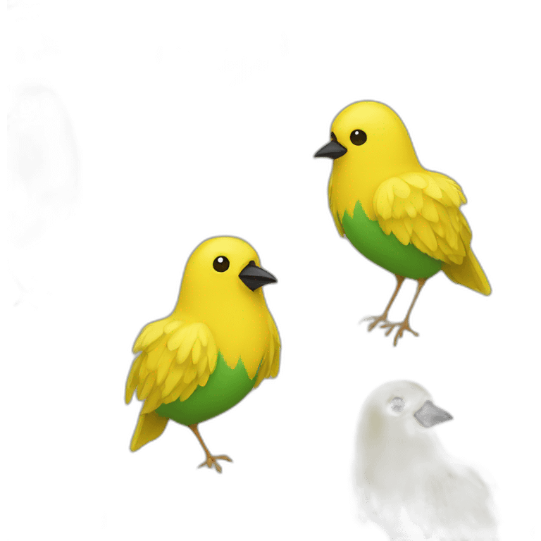 yellow bird brazilian shirt emoji