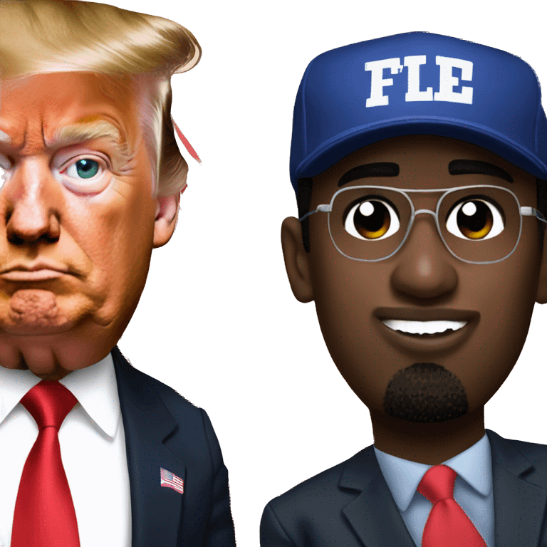 p diddy and donald trump  emoji