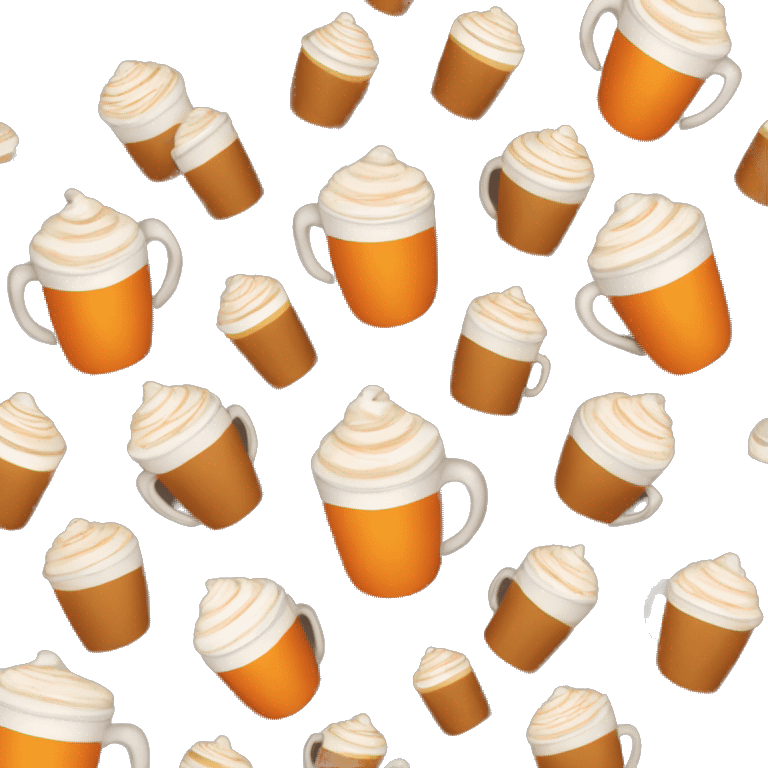 pumpkin spice latte emoji