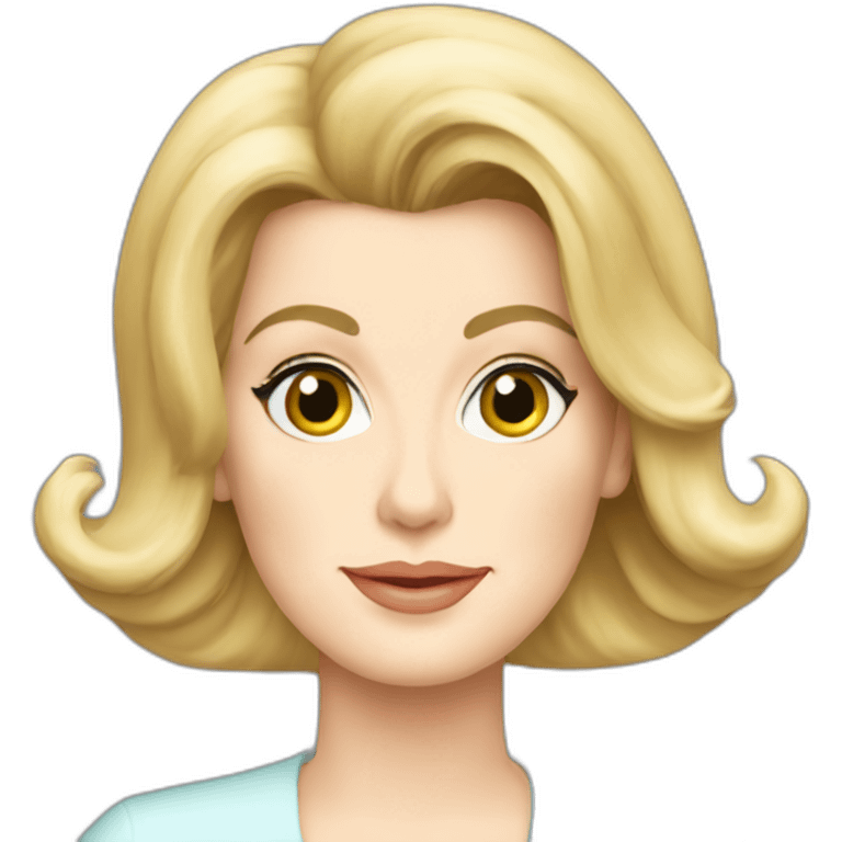 Catherine Deneuve emoji