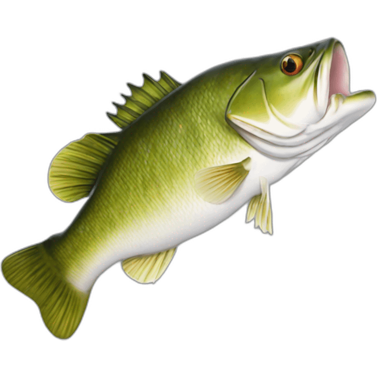 large mouth bass emoji