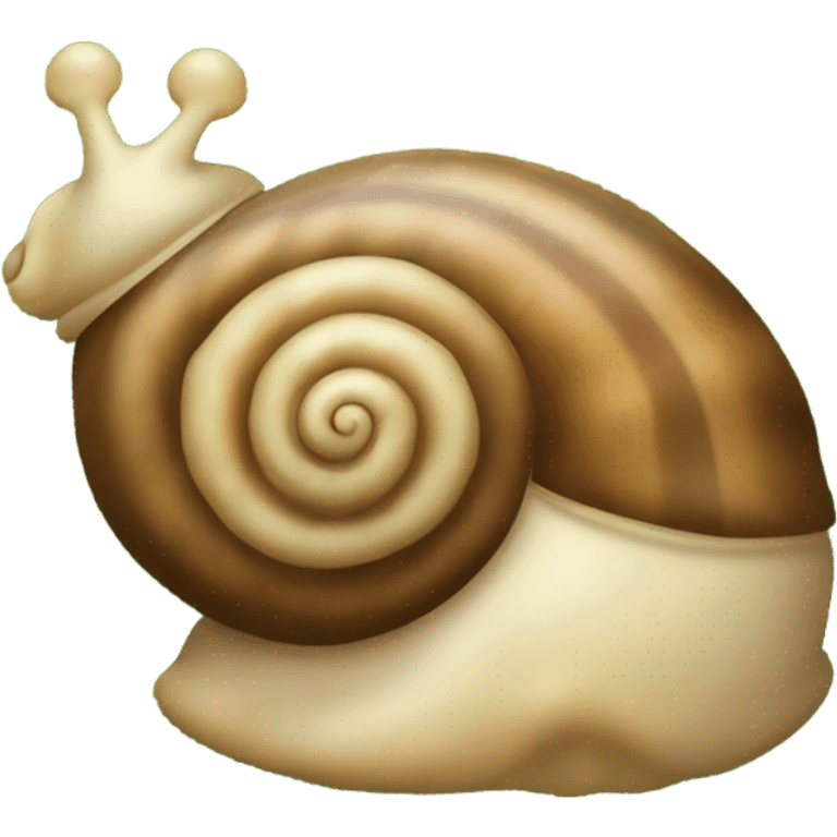 Sleepy snail emoji