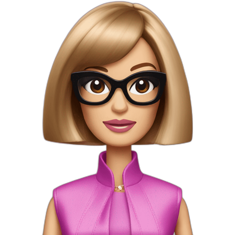 Anna wintour is a Barbie doll emoji