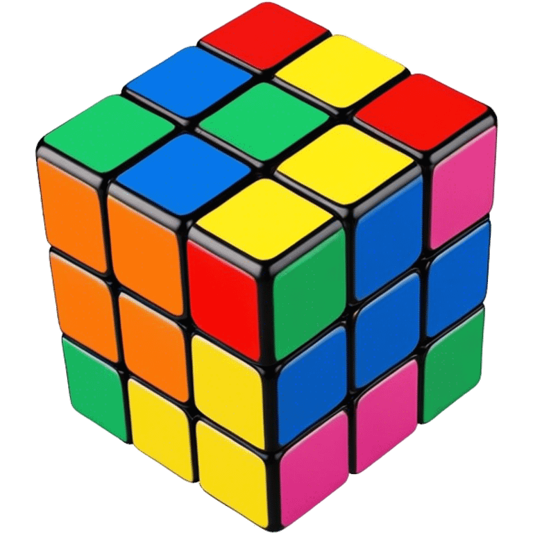 Rubik's cube emoji