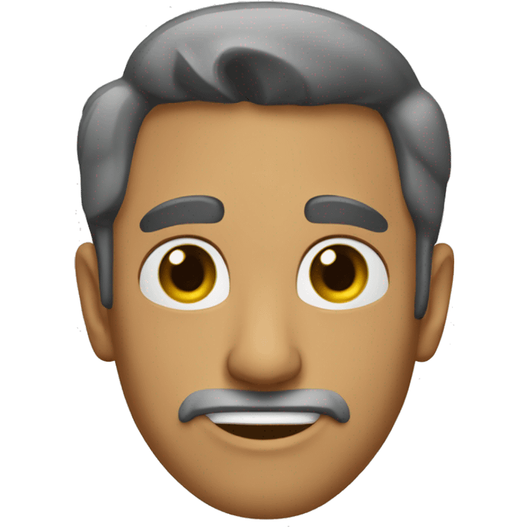 Лысый ежик emoji