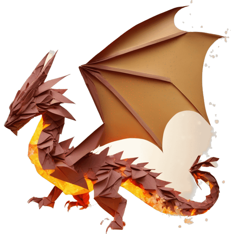 Charred flaming fiery Beige Origami dragon made of newspapers on fire letters on fire burnt paper surrounded by fairy lights swirls covered in dried flowers bokeh floral flowers fire flames emoji