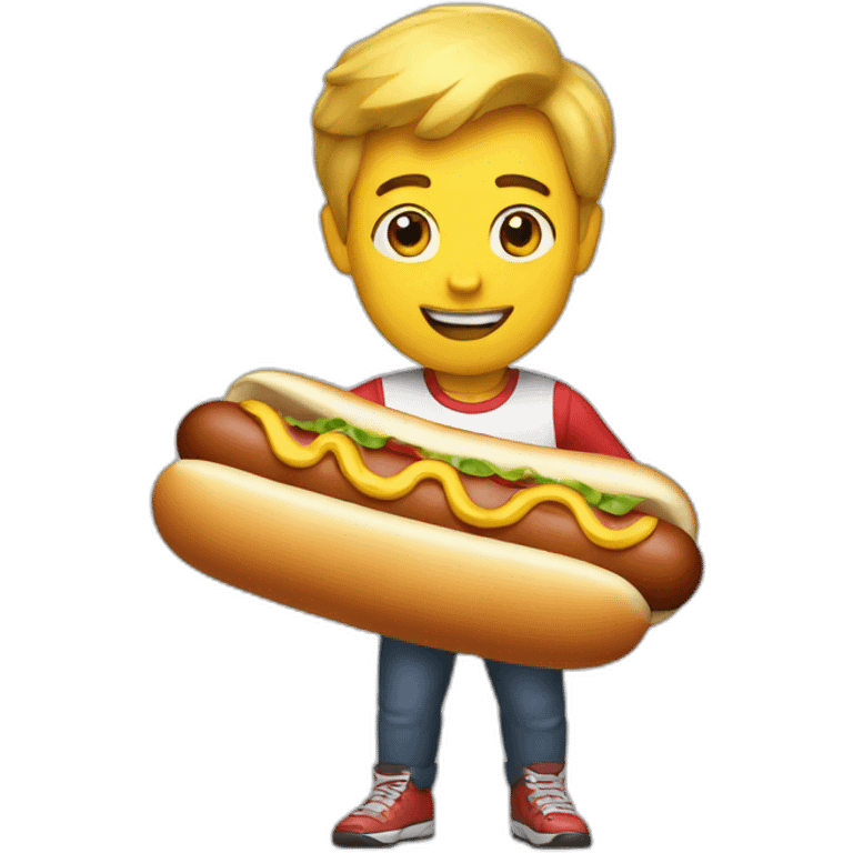 hot dog champ emoji