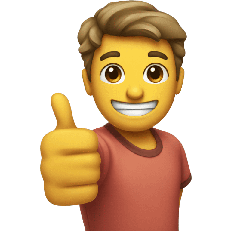 happy emoji thumbs up emoji