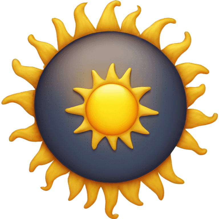 Sun emoji