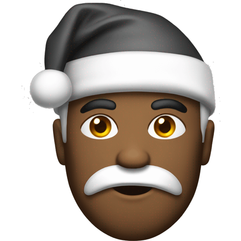 Santa thug emoji