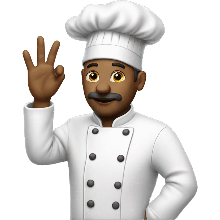 chef blowing a kiss emoji