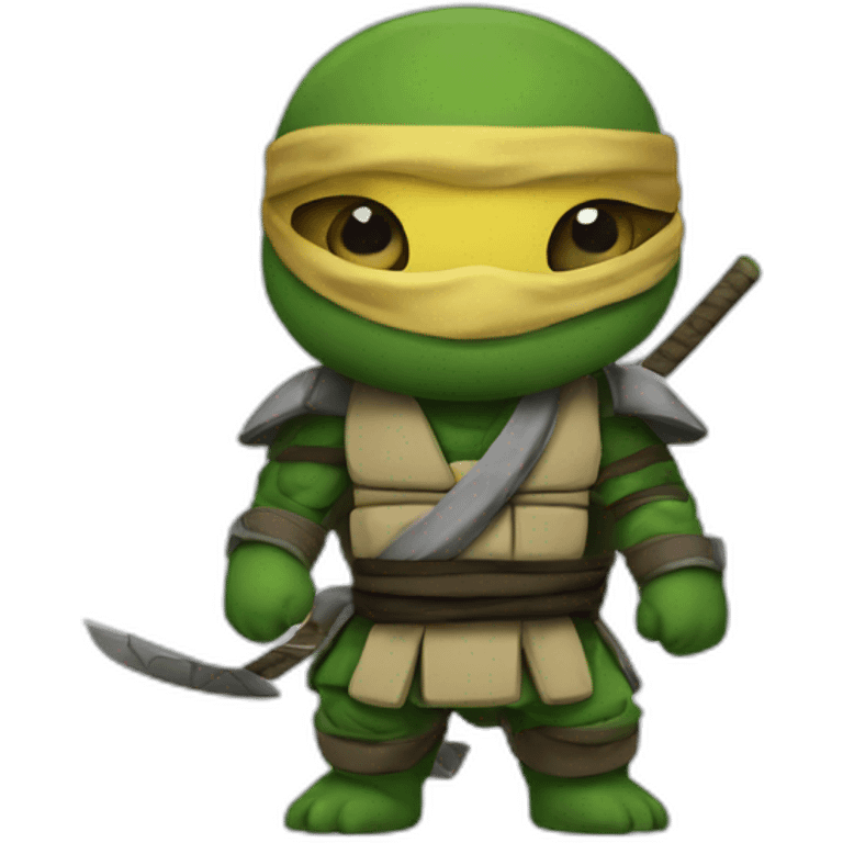 Tortue ninja emoji