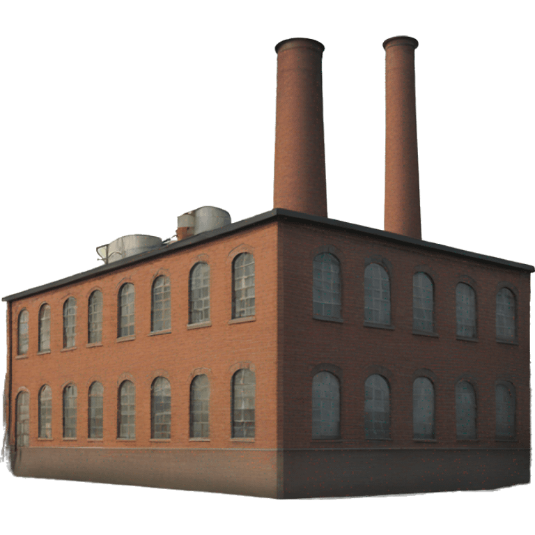 old factory with chimney emoji