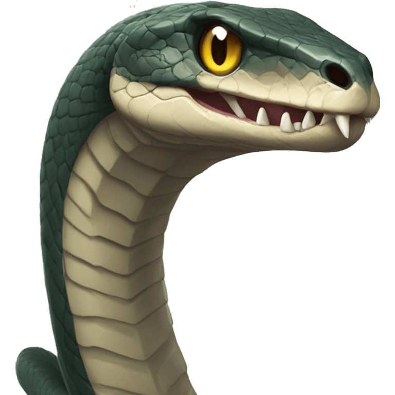 Snake Raptor hybrid emoji