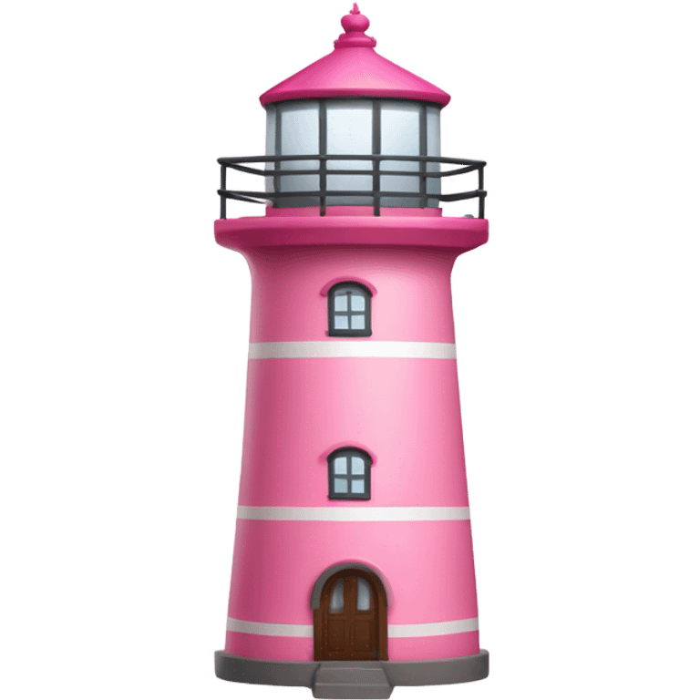 pink lighthouse emoji