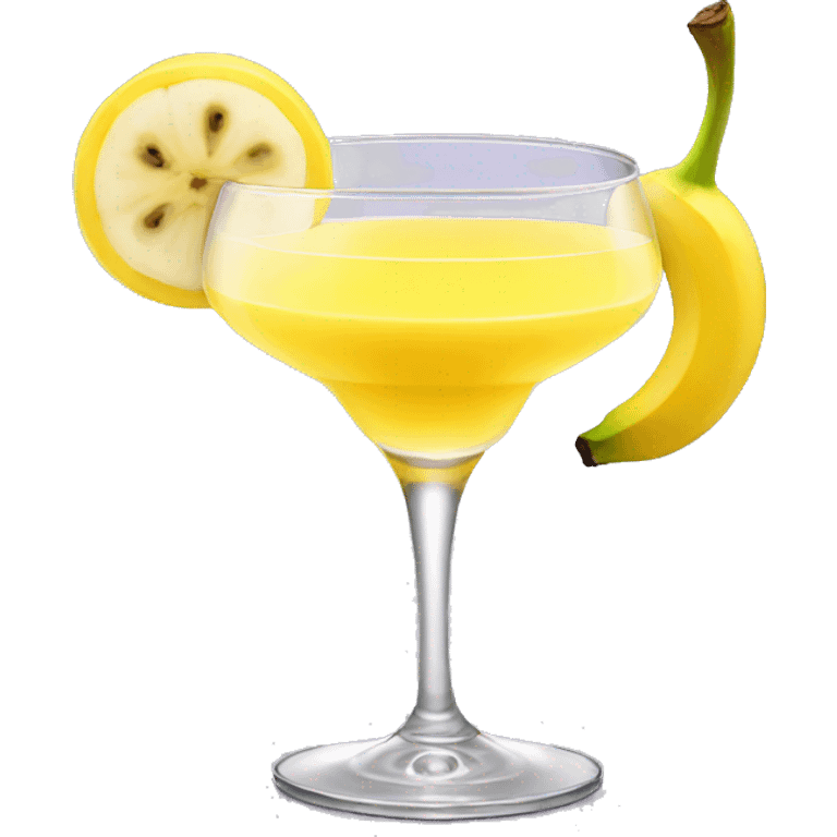 Banana cocktail emoji