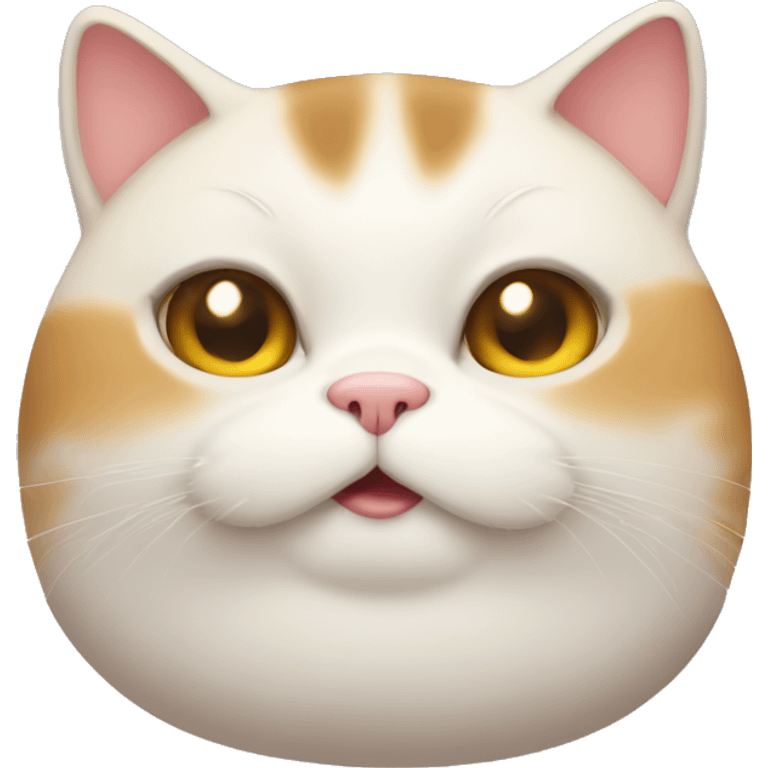 chubby cat emoji