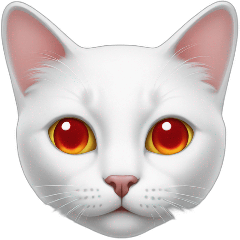 white-cat-with-red-eyes emoji