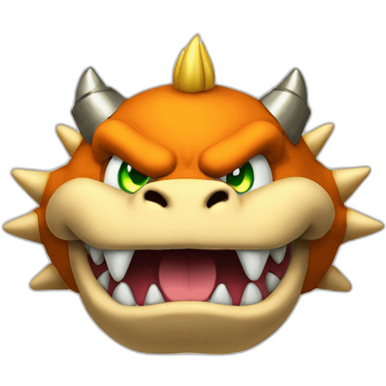 Bowser face emoji