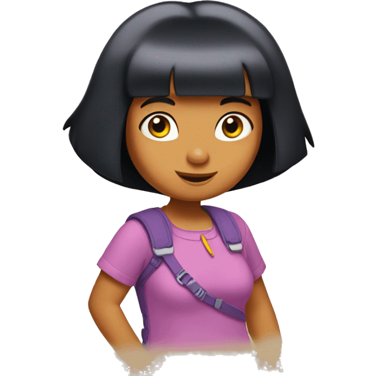 Dora the explorer emoji