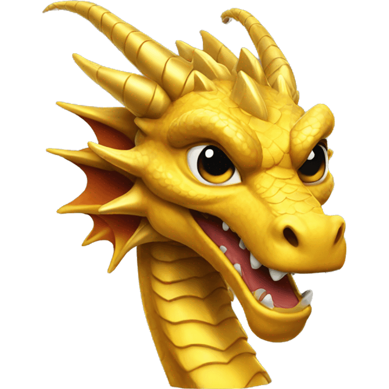 gold dragon emoji