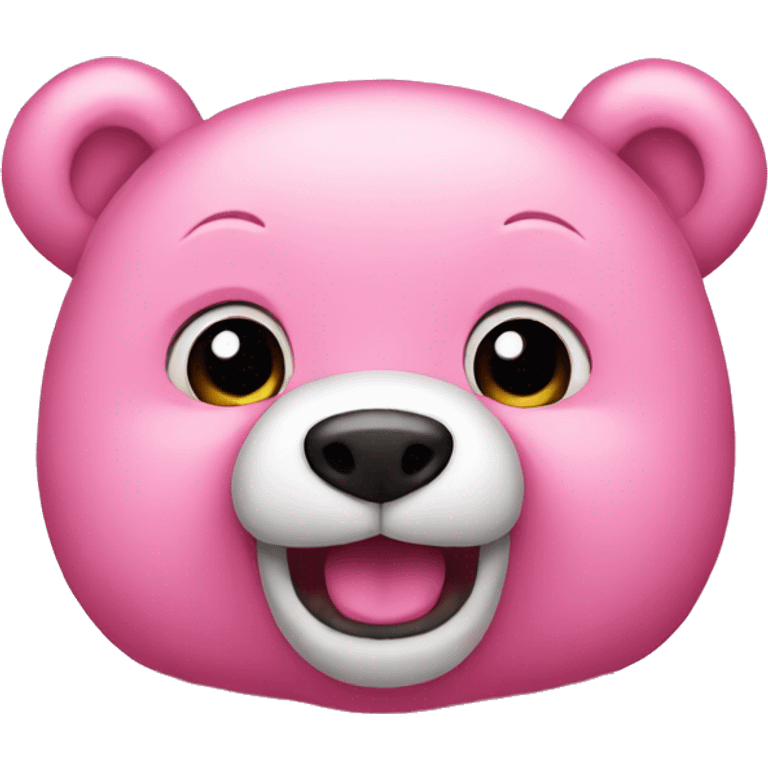 Pink teddy bear  emoji