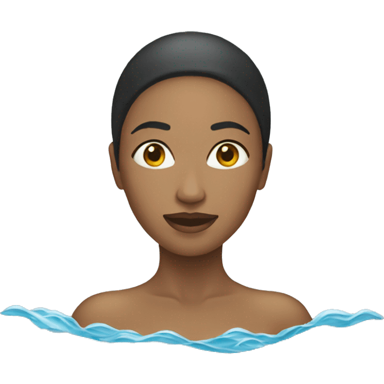 woman swimming emoji