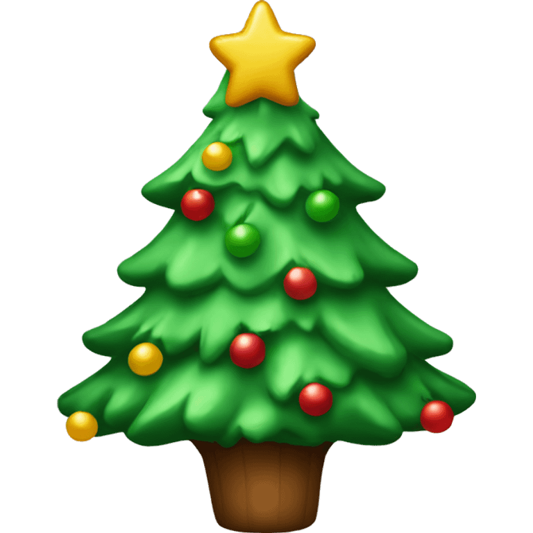 vanilla  Christmas tree emoji