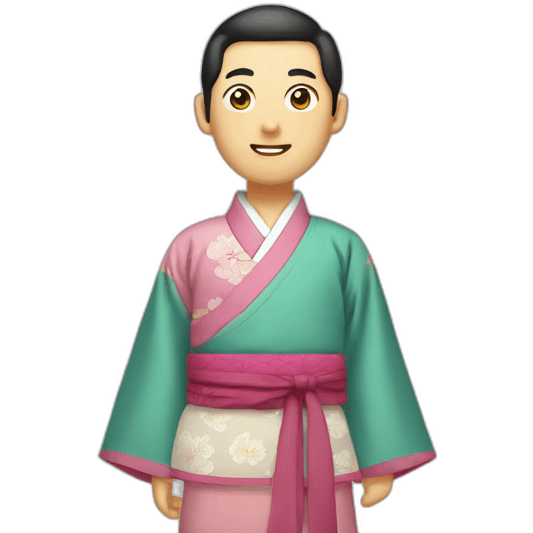 Hanbok men emoji