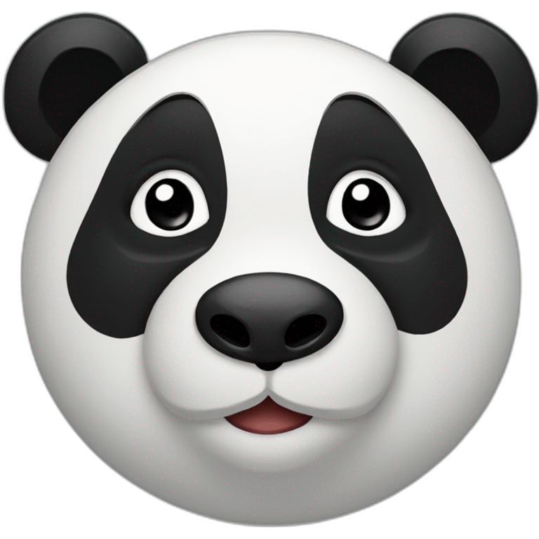 Cœur panda emoji