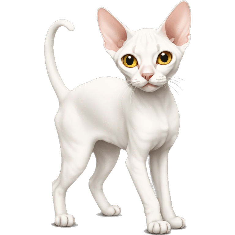 Devon Rex Full Body emoji