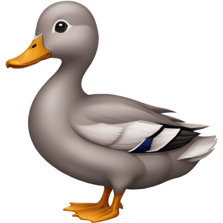 gray duck emoji