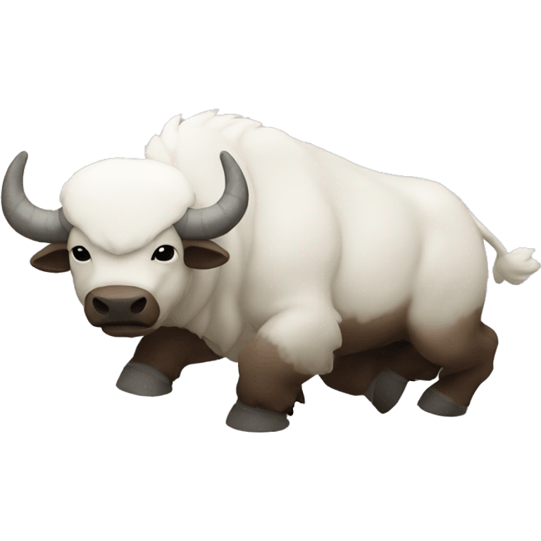 Last airbender flying bison white emoji