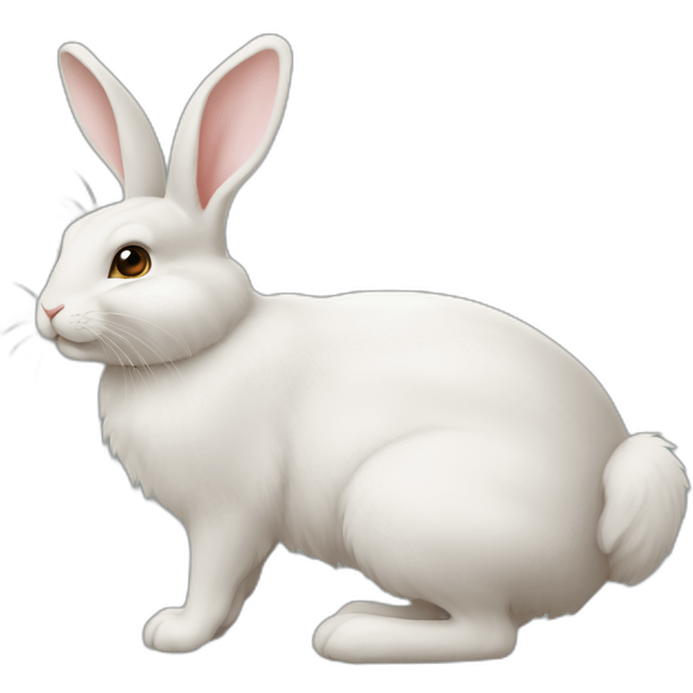 Lapin sur lapine emoji