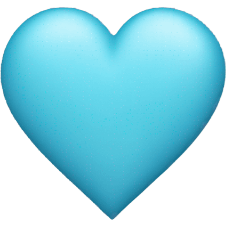 Light blue heart emoji