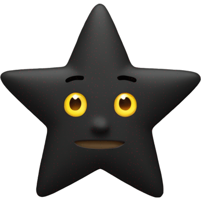 Black star  emoji