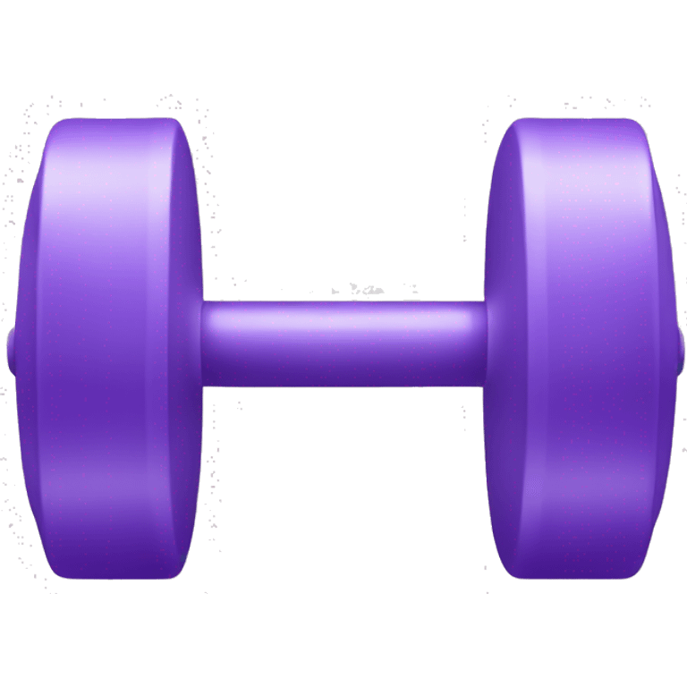 light purple dumbbell emoji