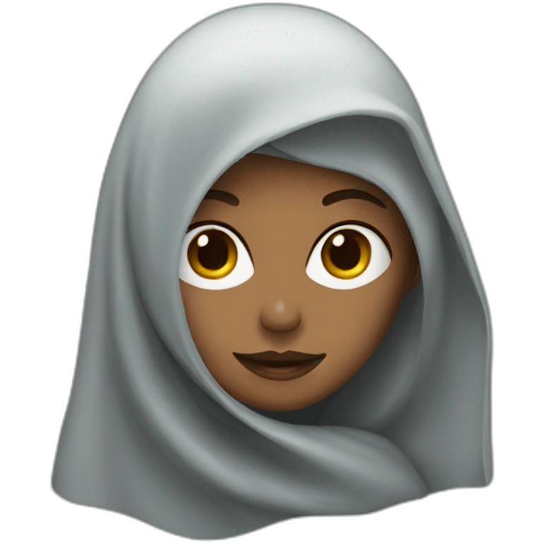 A veiled woman emoji