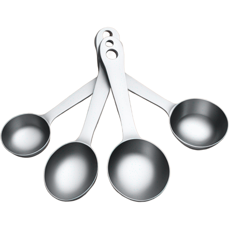 different sizes of Measuring spoons  emoji