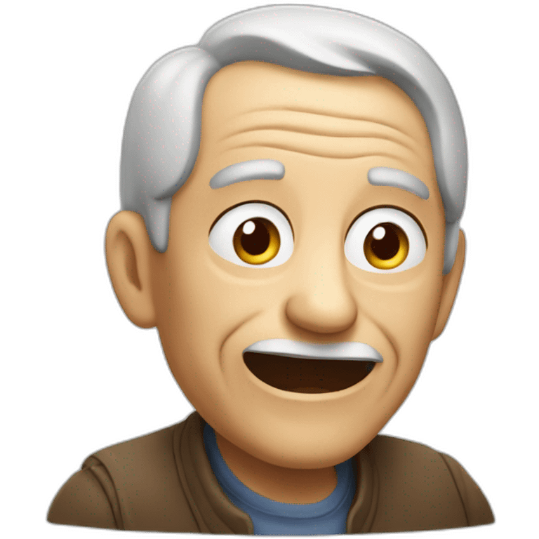 Hungry Old Man emoji