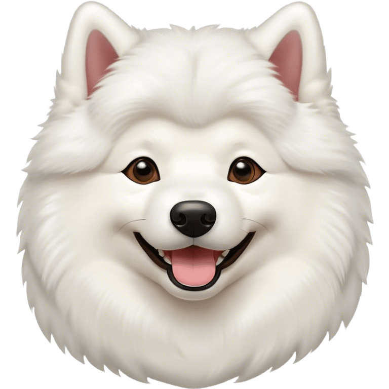 happy Samoyed emoji