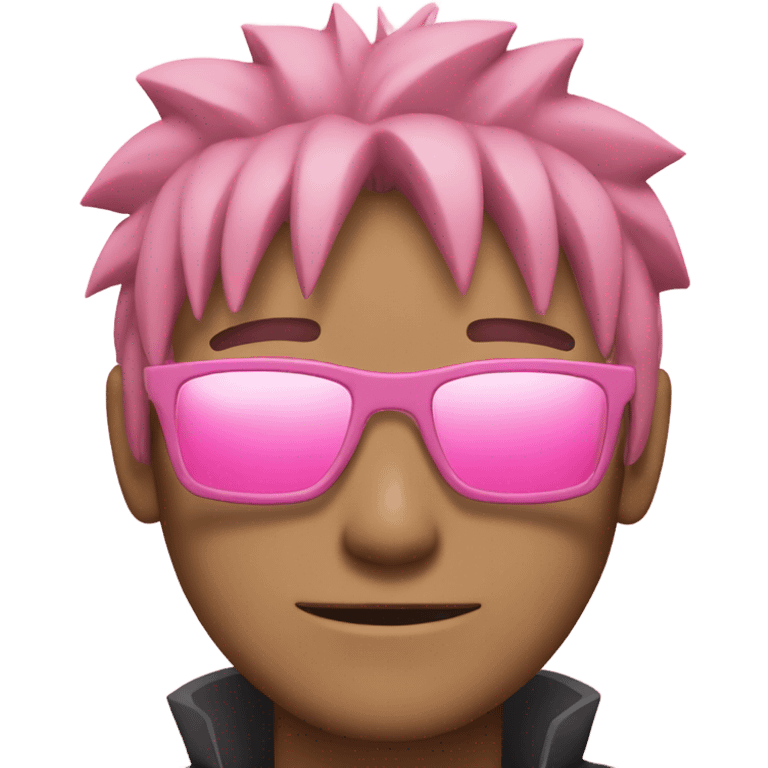 Naruto wearing pink sunglasses  emoji