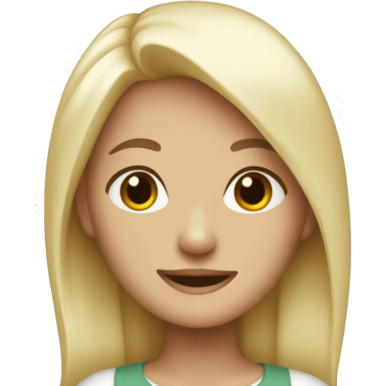 Vanilla girl emoji