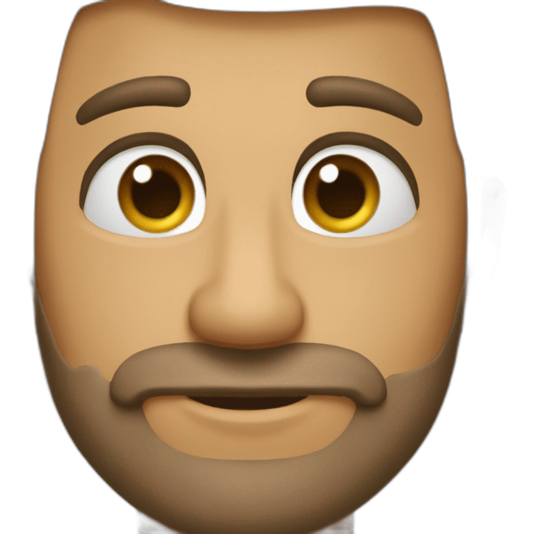 دو مرد درحال کیس emoji