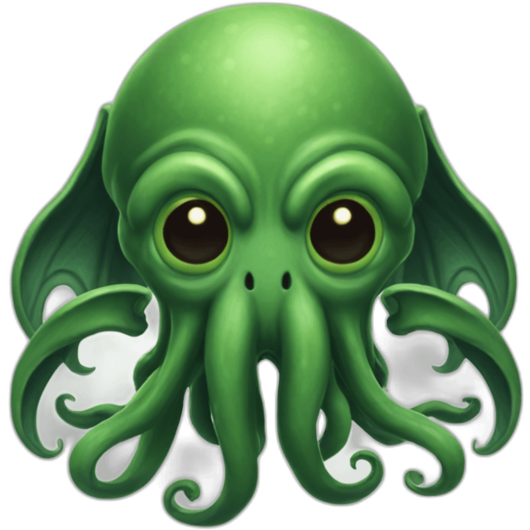 Cthulhu, the evil god of the Cthulhu Mythos emoji