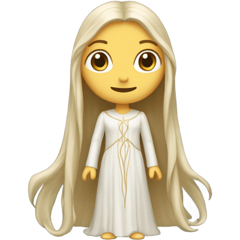 galadriel straight hair emoji