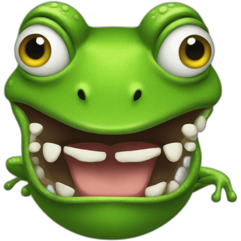 mad frog emoji